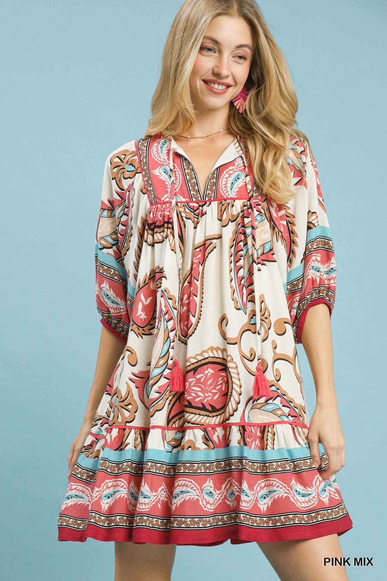 Pink Paisley Mix